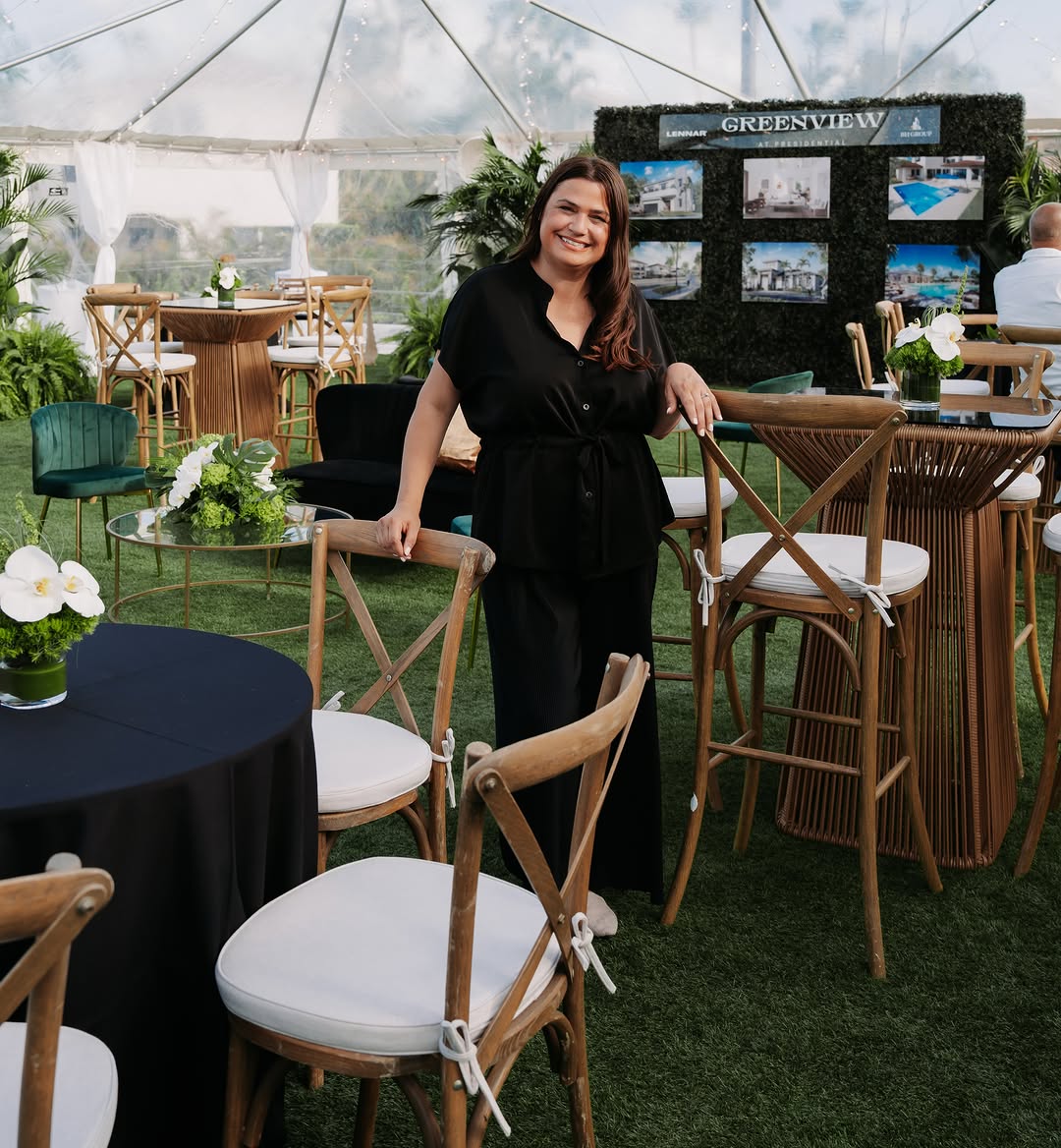 Erika de la Portilla, founder of Miami Party Rental & Decor